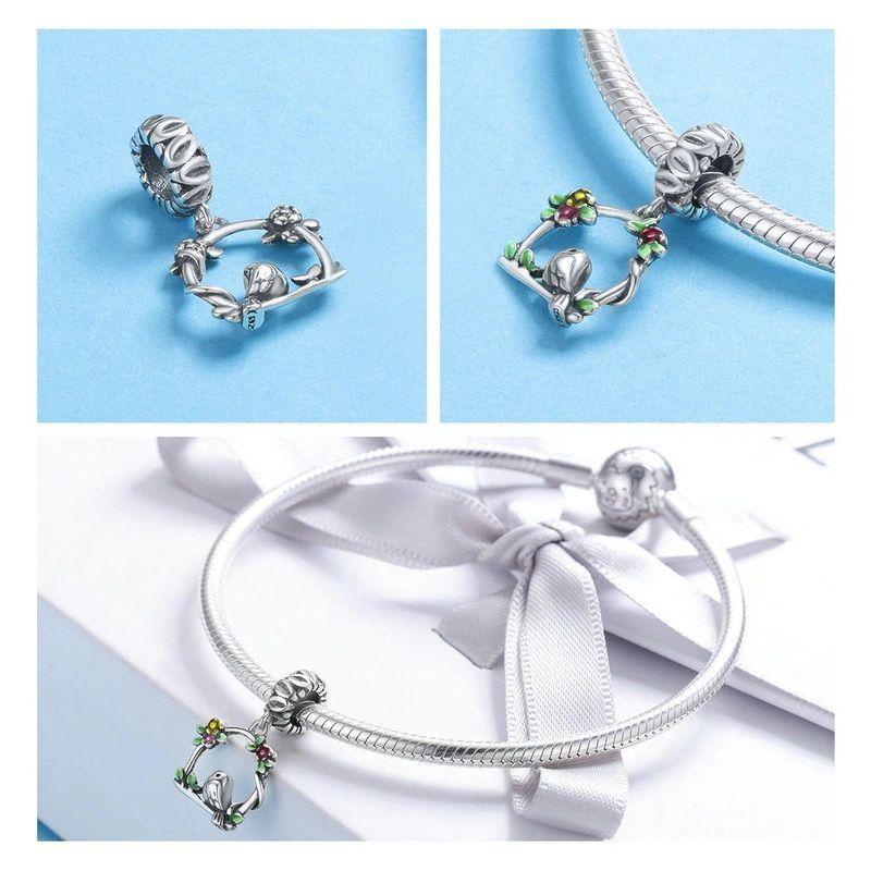 Charm Dije Plata 925 Ave Primavera Arco-2