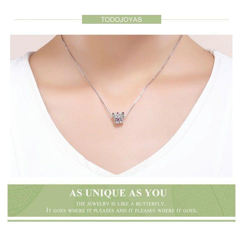 Charm Dije Plata 925 Corona de Reina-2