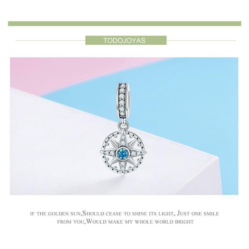 Charm Dije Plata 925 Estrella Nautica-4