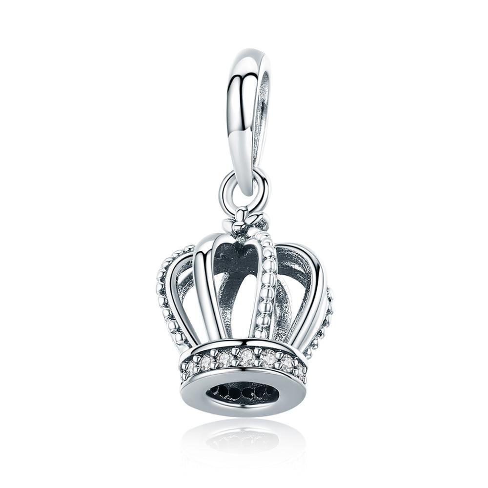 Charm Dije Plata 925 Corona Princesa-0