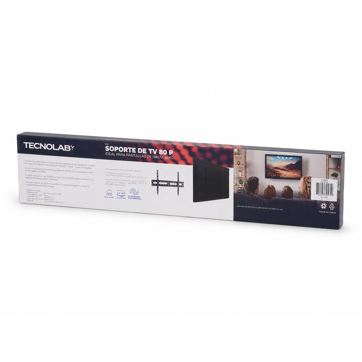 Soporte TV Fijo 37-80? 45 kg Tecnolab TL502-2