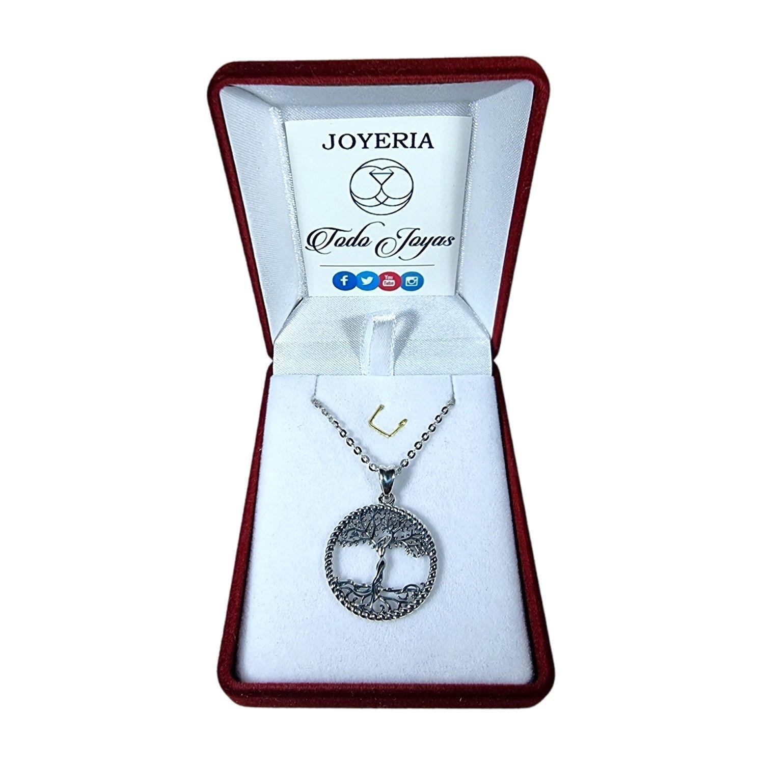 Collar Plata 925 Arbol de la Vida Tree-1