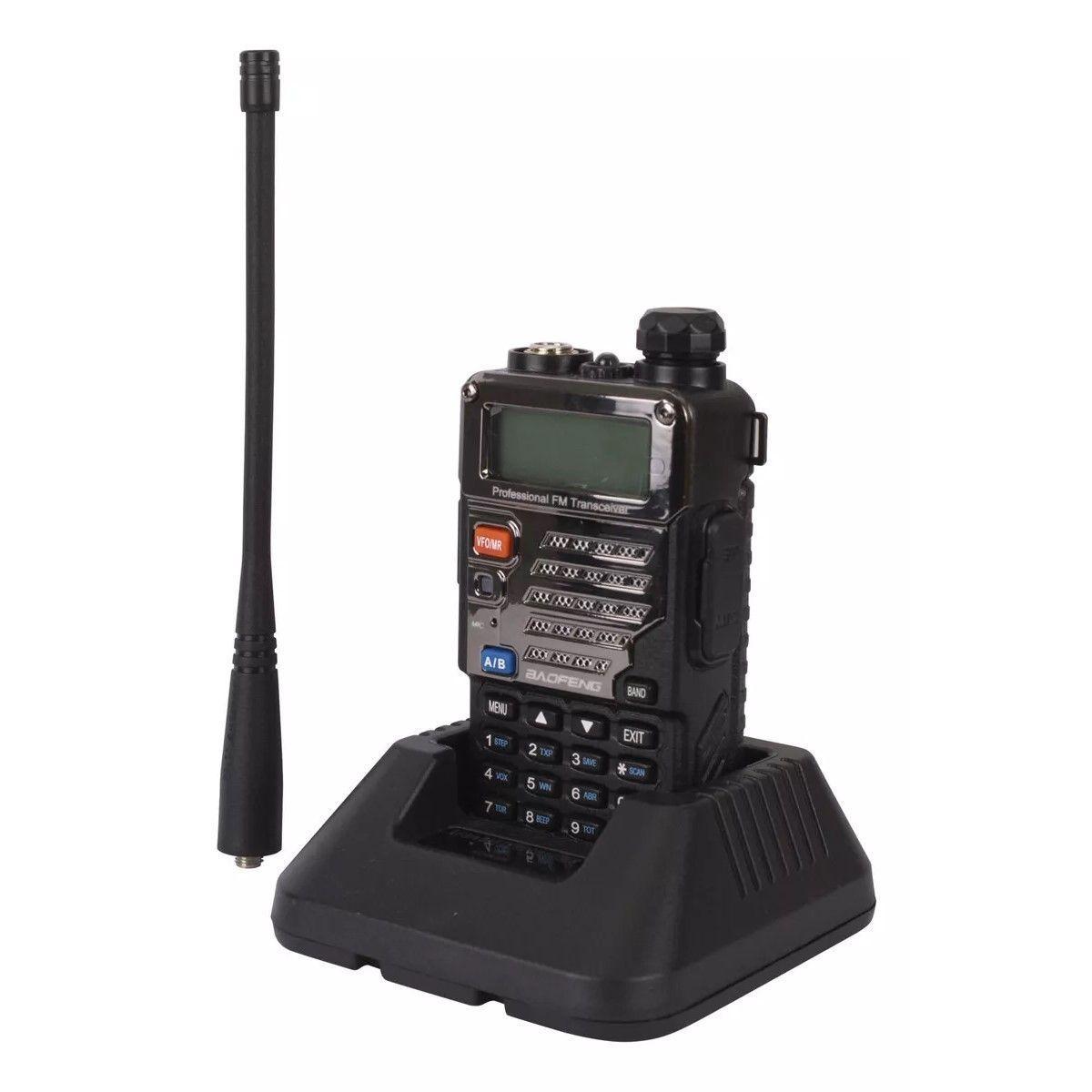 Radio Transmisor VOX Baofeng UV-5RE Negro c-1