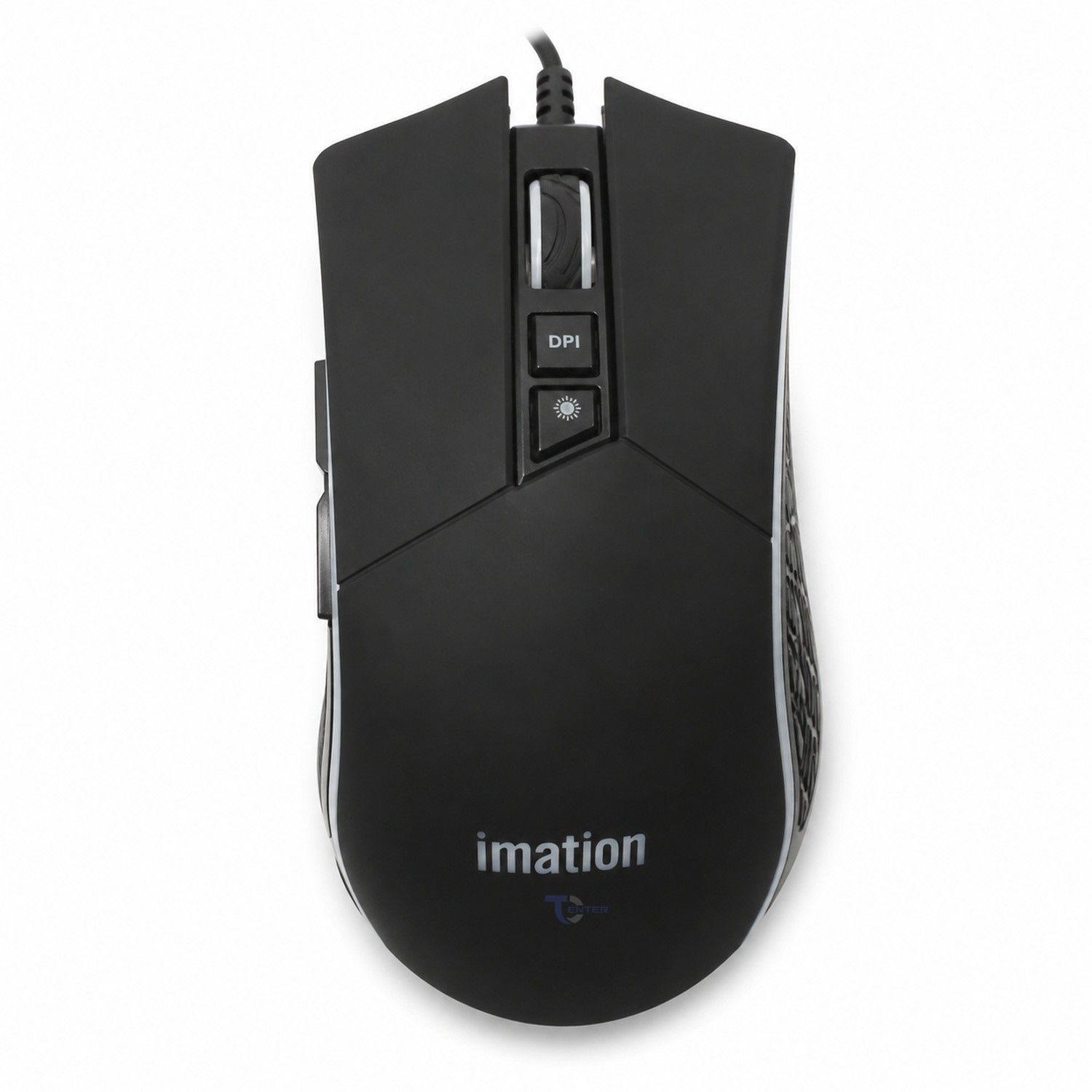 Mouse Gamer Imation IMGT300+ RGB 7200 DPI-1