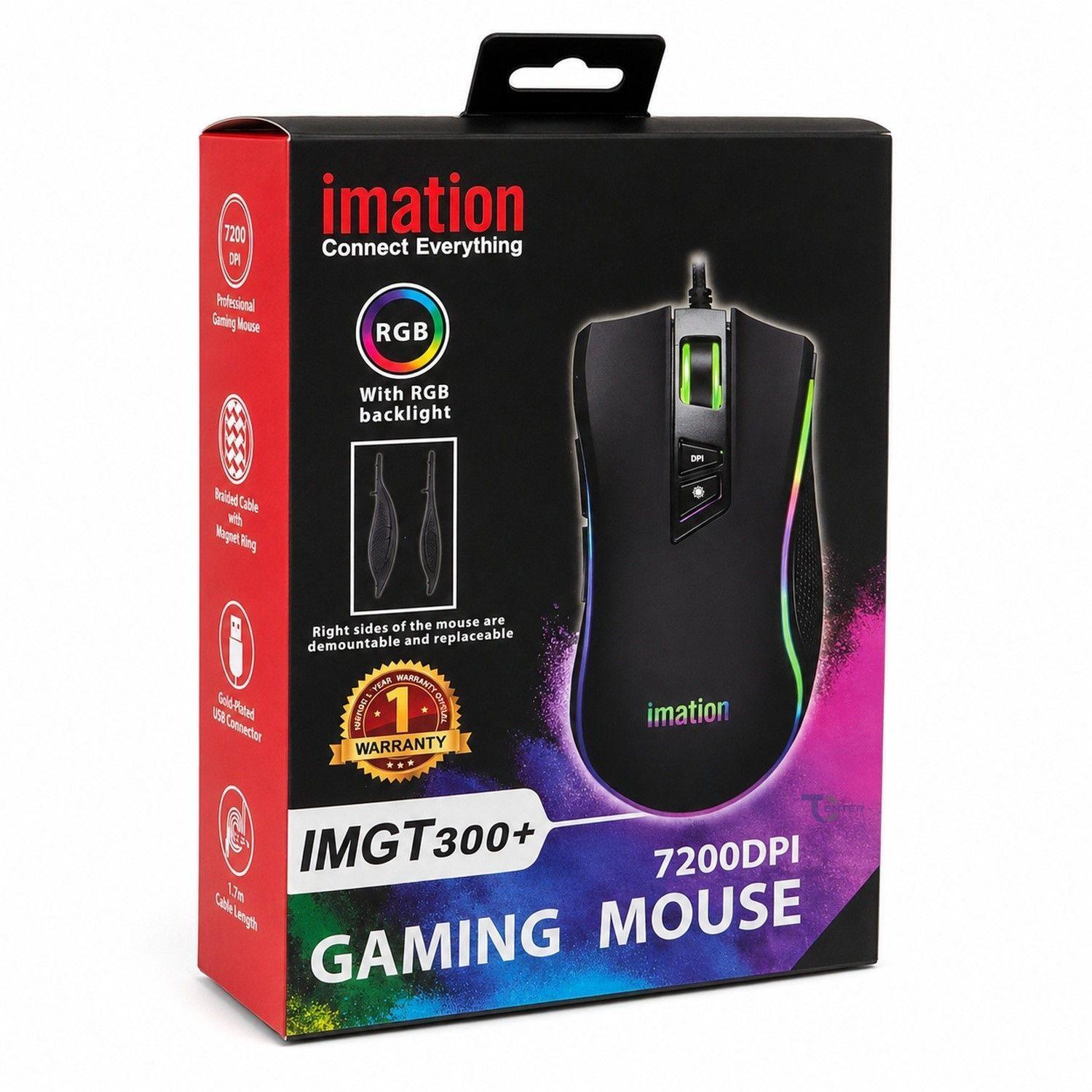 Mouse Gamer Imation IMGT300+ RGB 7200 DPI-3