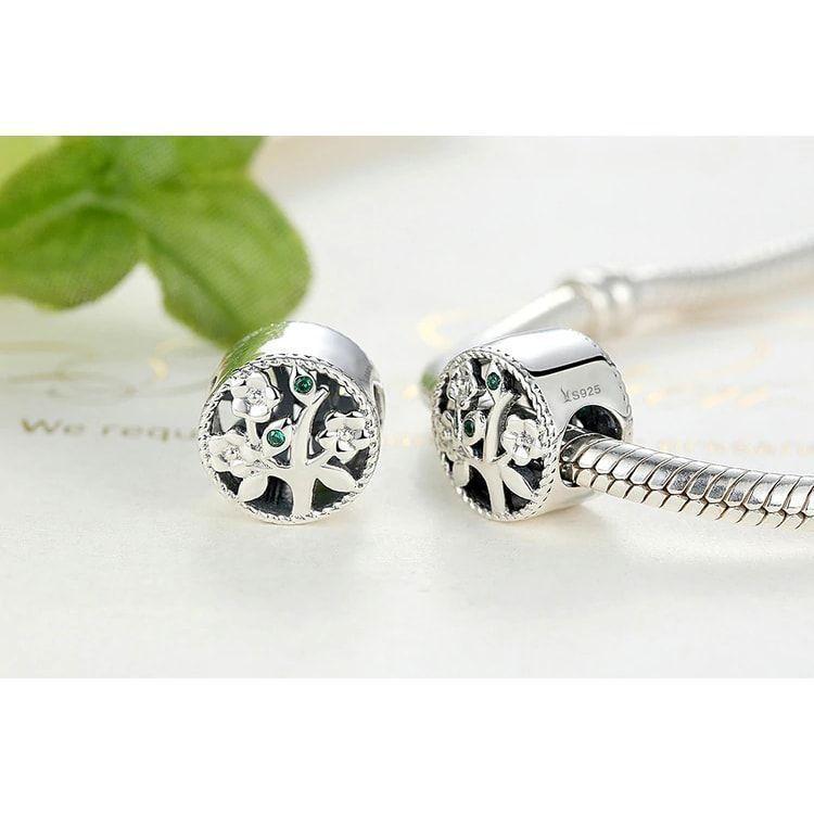 Charm Dije Plata 925 Arbol de La Vida-3