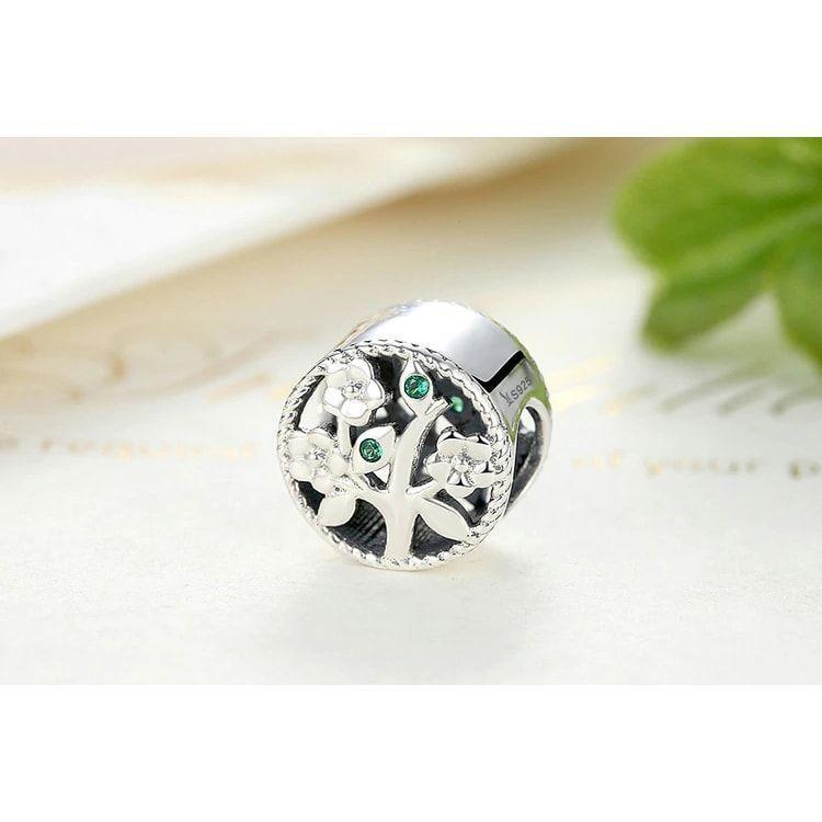 Charm Dije Plata 925 Arbol de La Vida-4