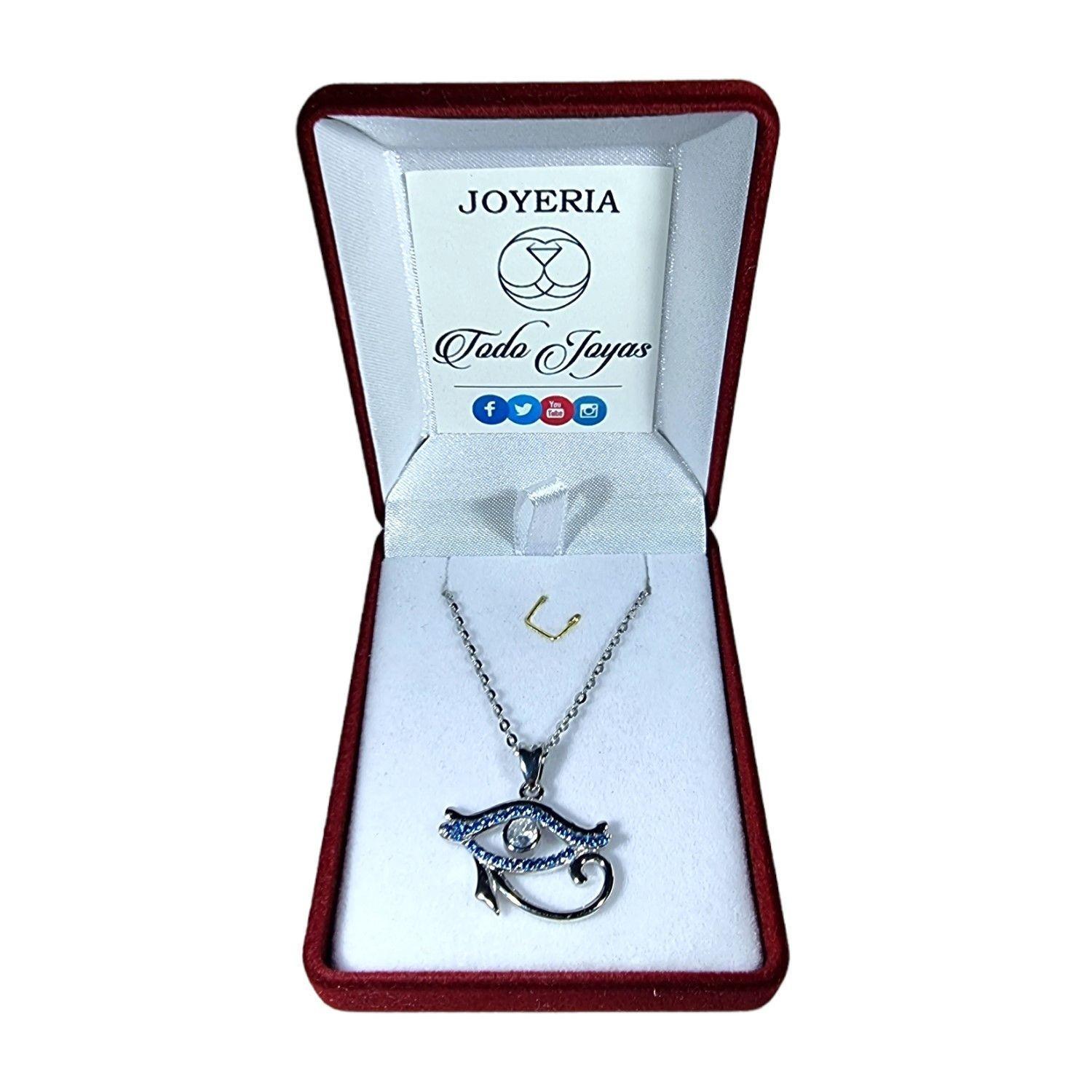Collar Plata 925 Ojo de Horus-2