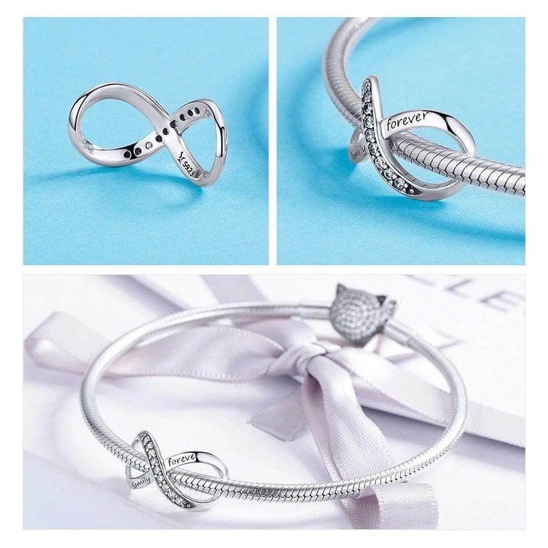 Charm Dije Plata 925 Infinito Forever-5