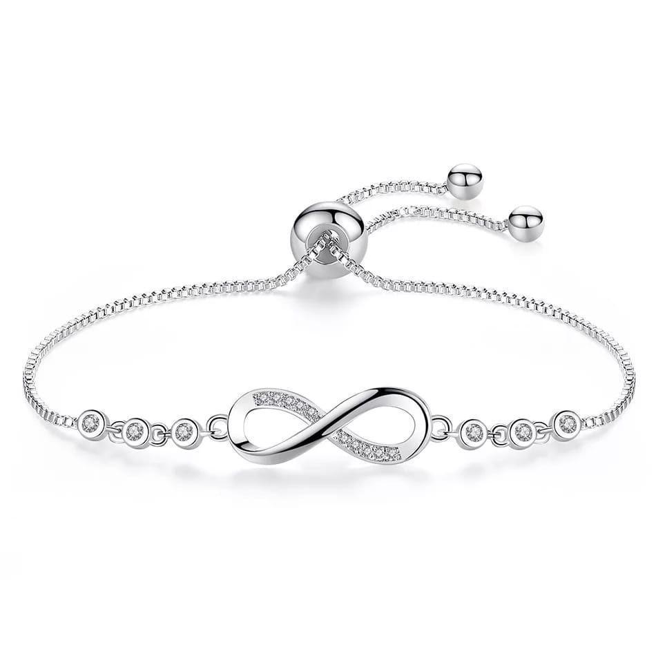 Pulsera Infinito Con Circones Ajustable-0