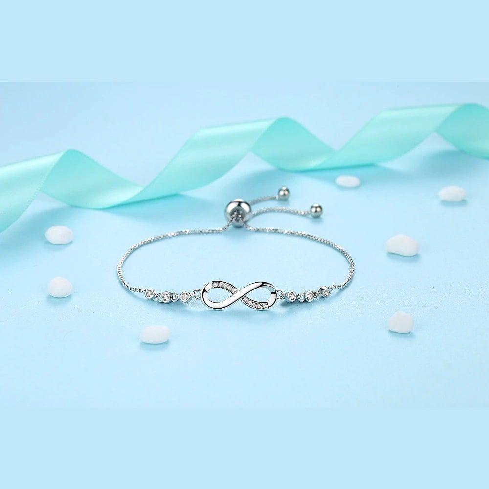 Pulsera Infinito Con Circones Ajustable-1