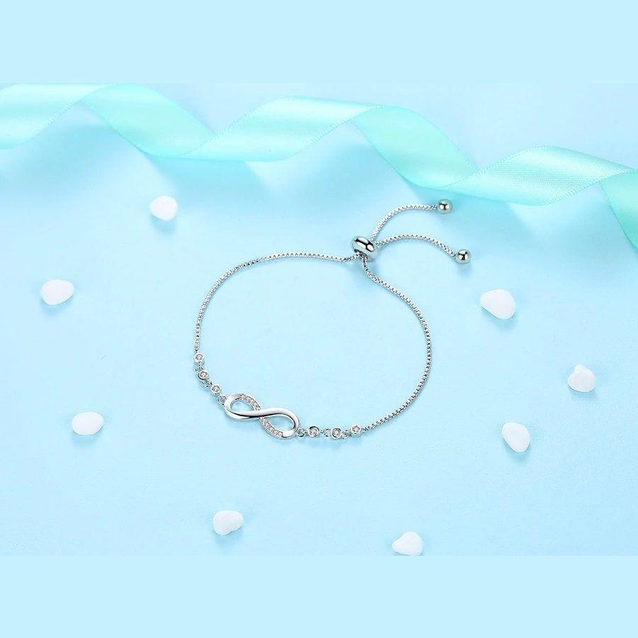 Pulsera Infinito Con Circones Ajustable-2