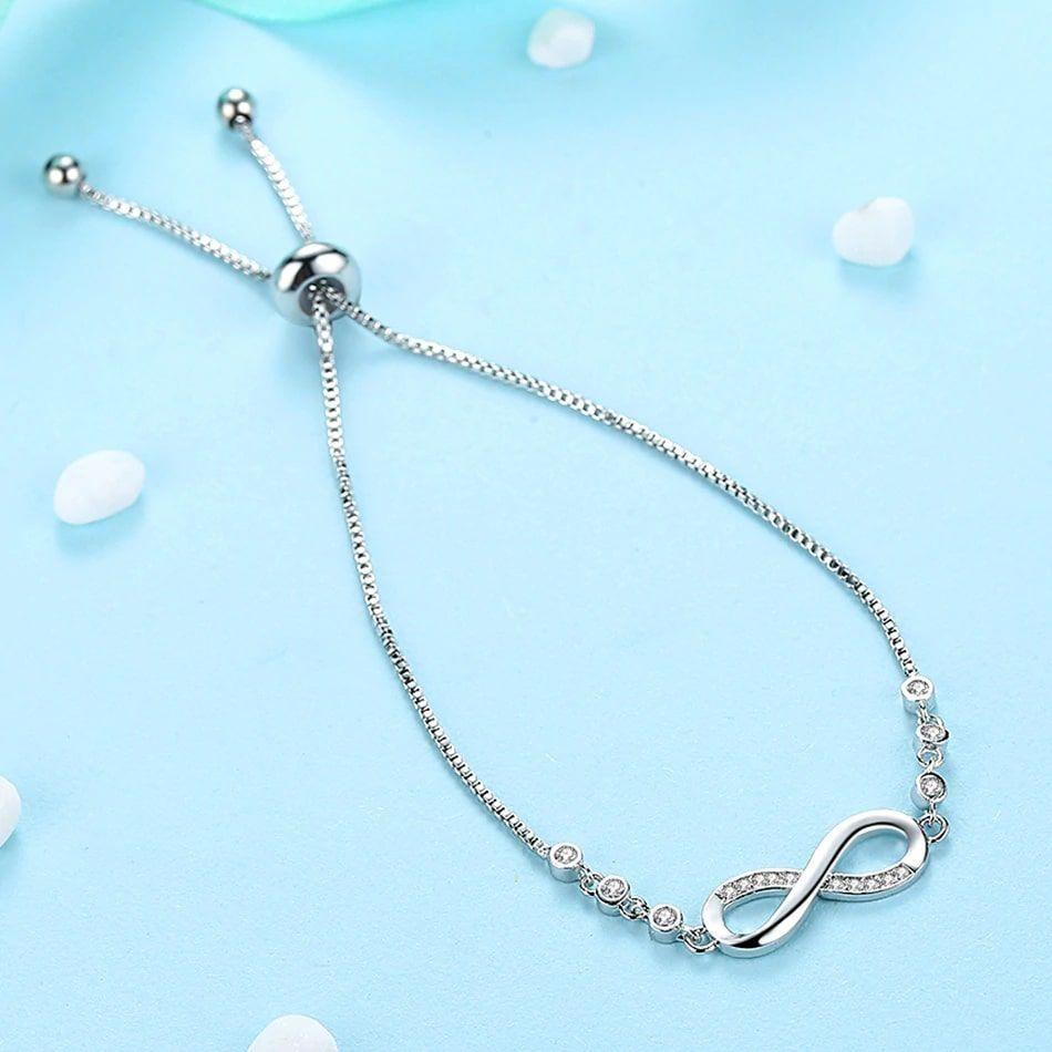 Pulsera Infinito Con Circones Ajustable-3
