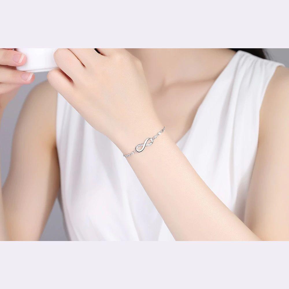 Pulsera Infinito Con Circones Ajustable-4