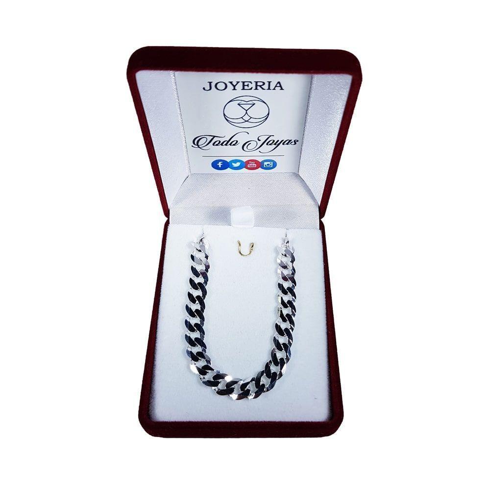Cadena Plata 925 6mm 60cm Modelo Grumet -1