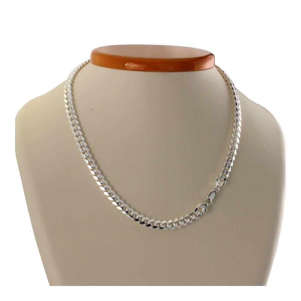 Cadena Plata 925 6mm 60cm Modelo Grumet -2
