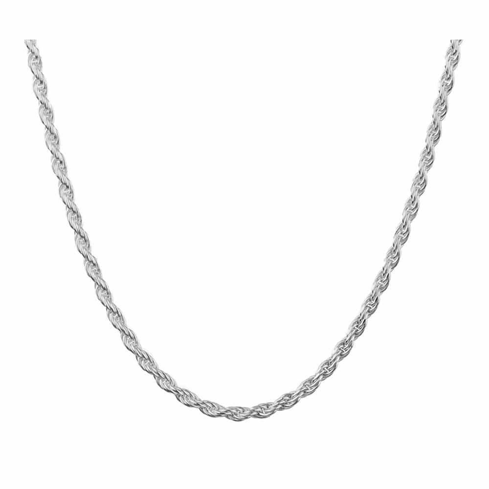 Cadena Turbillon 2mm Chapada Plata 925 50cm-0