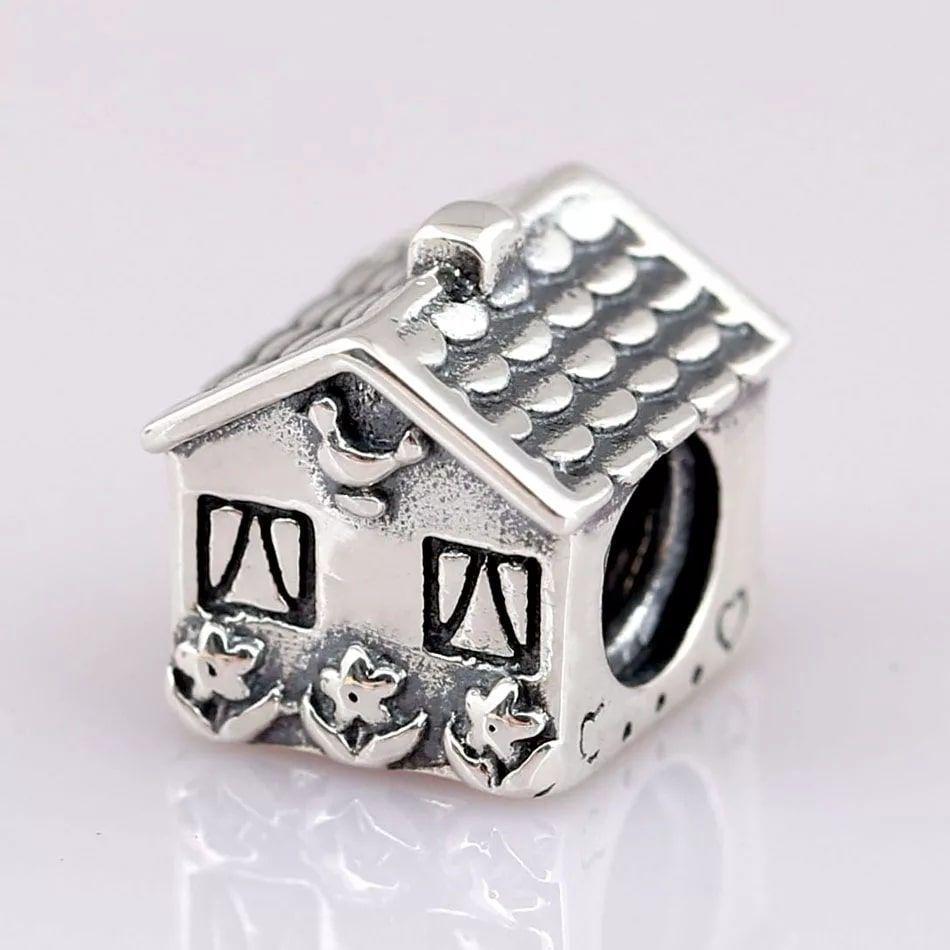 Charm Dije Plata 925 Casa Dulce Hogar-3