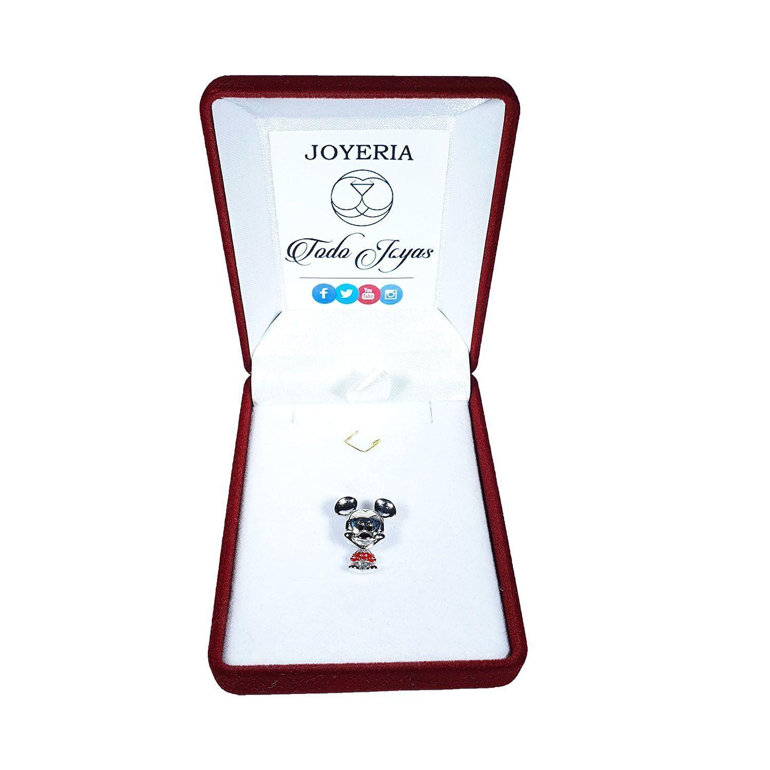Charm Dije Plata 925 Ratoncito-1