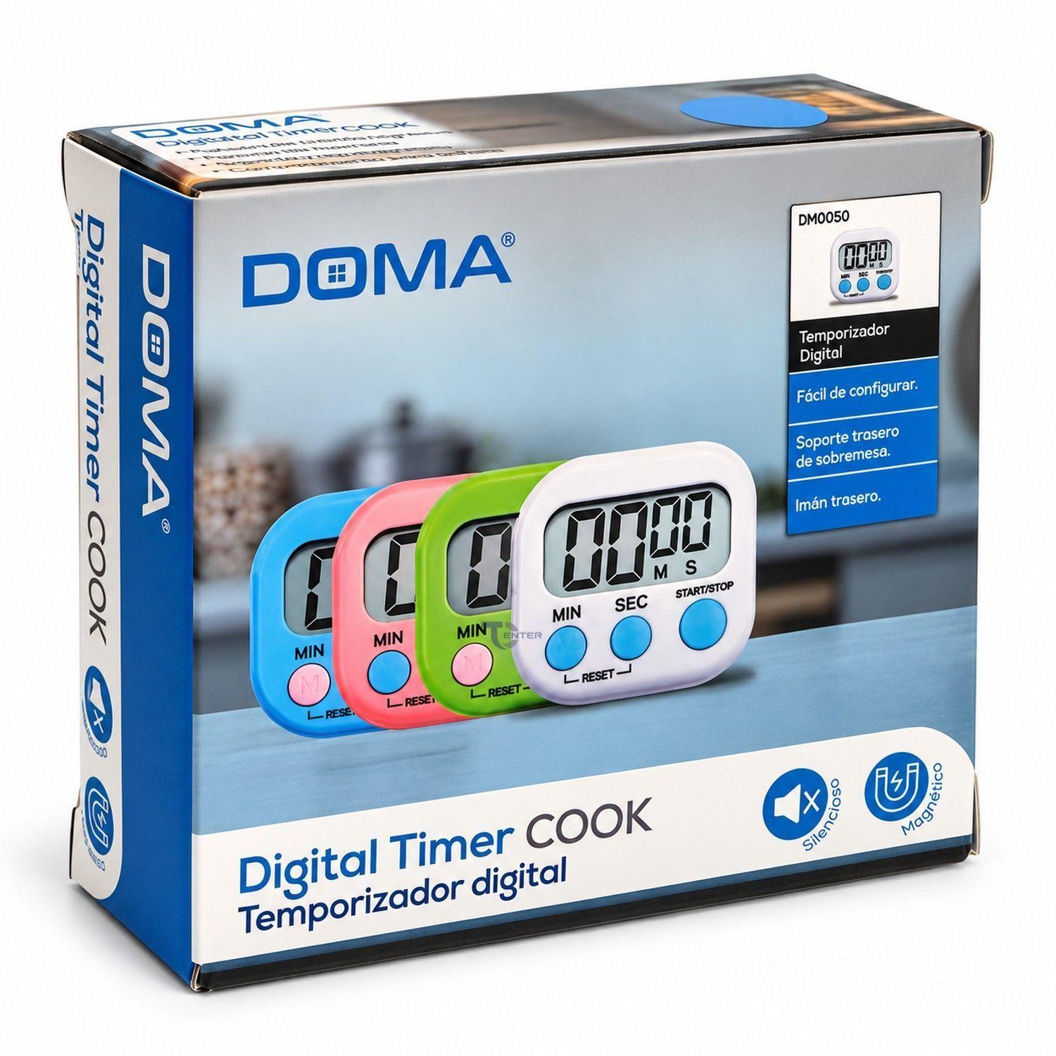 Temporizador Digital de Cocina Doma DM0050BL Azul-4