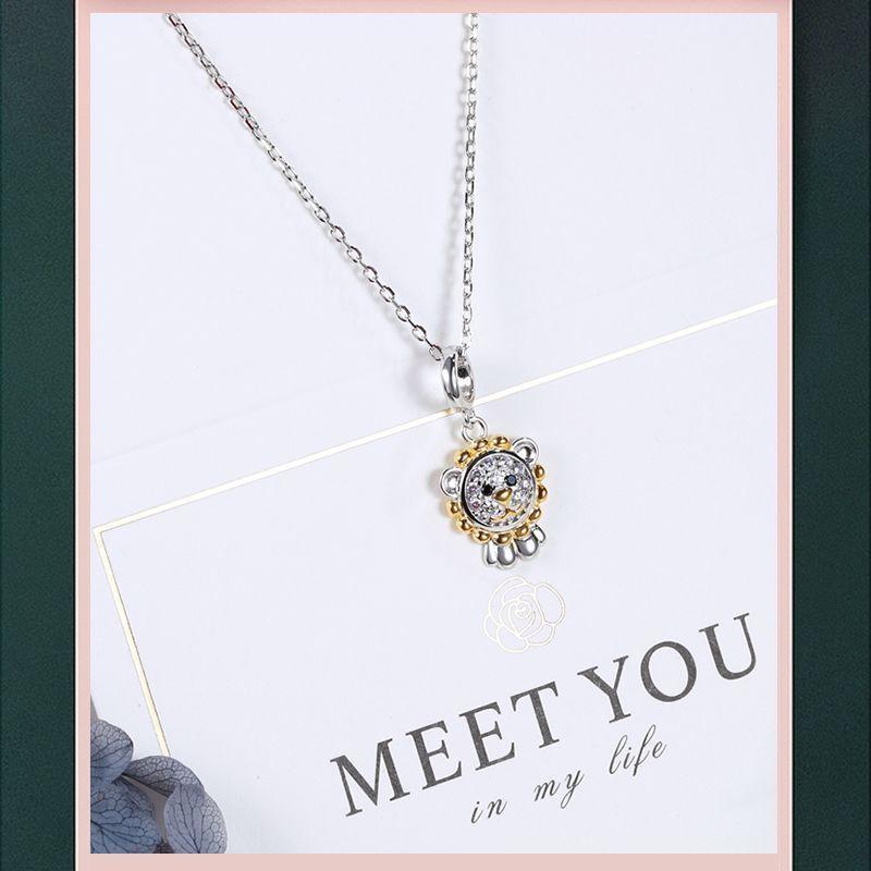 Collar Plata 925 Rey Leon-5