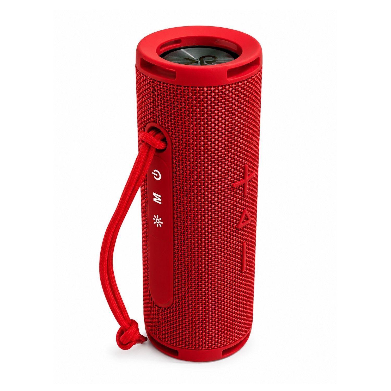 Parlante BT Audiopro 10w Inalámbrico TWS AP02103R Rojo-2