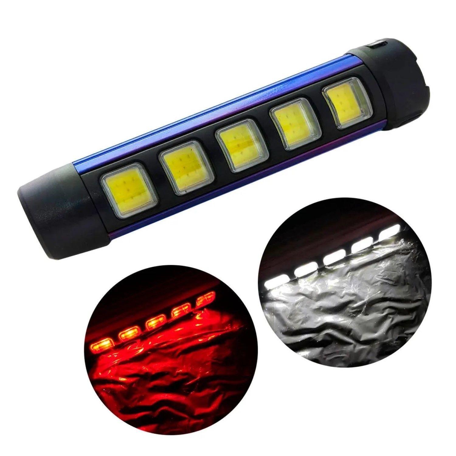 Mini Linterna USB-C Aluminio Magnétic Xpe Cob Led 15291-3