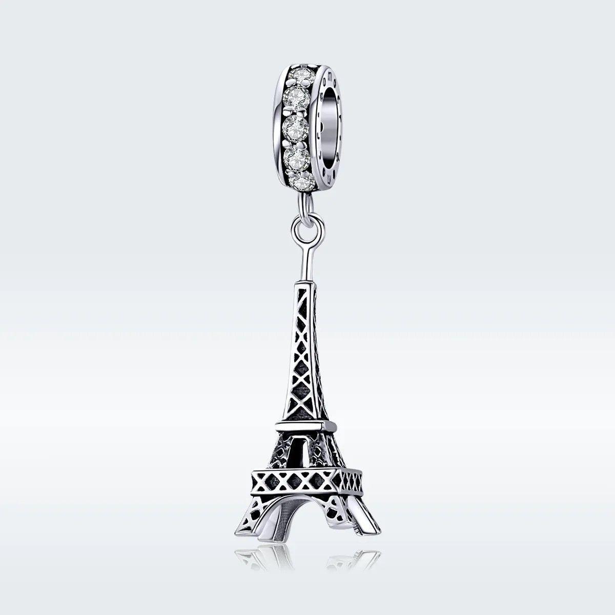 Charm Dije Plata 925 Torre Eiffel Circones-3