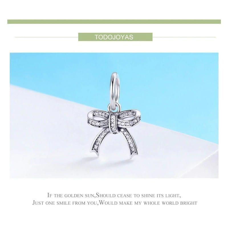 Charm Dije Plata 925 Cinta Regalo-3