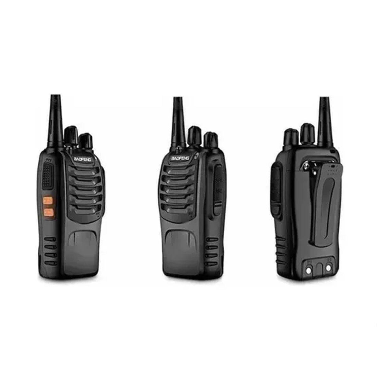 Pack 2 Transmisor 2 Vías Baofeng Bf-888s Negro -2