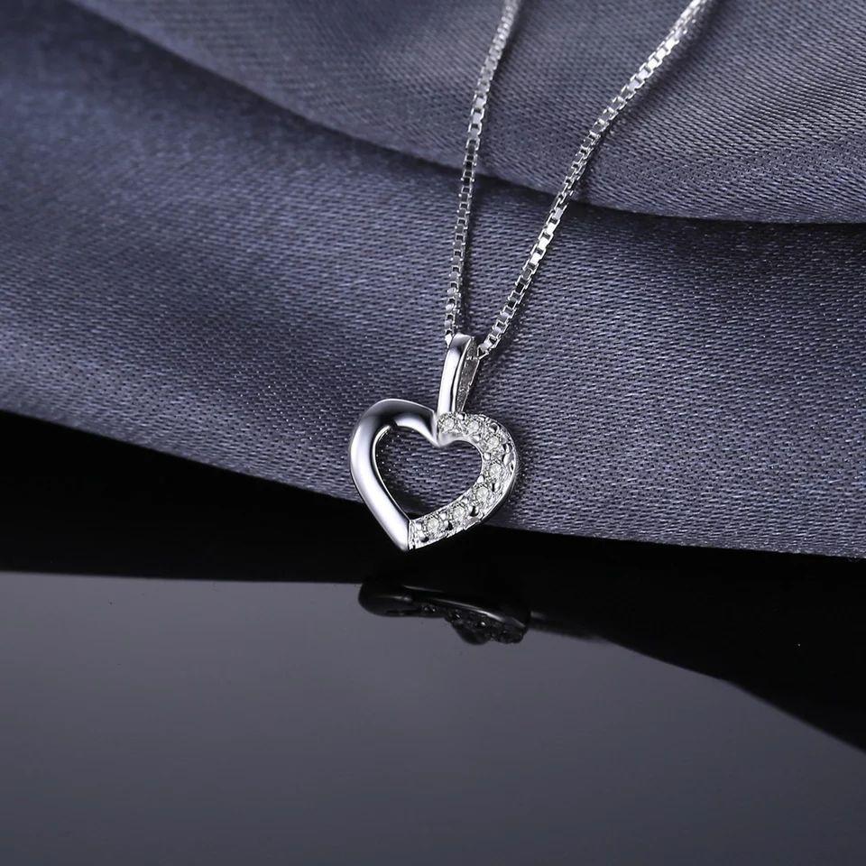 Collar Plata 925 Mini Corazon -3
