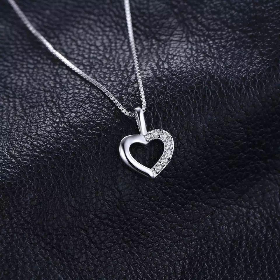 Collar Plata 925 Mini Corazon -4