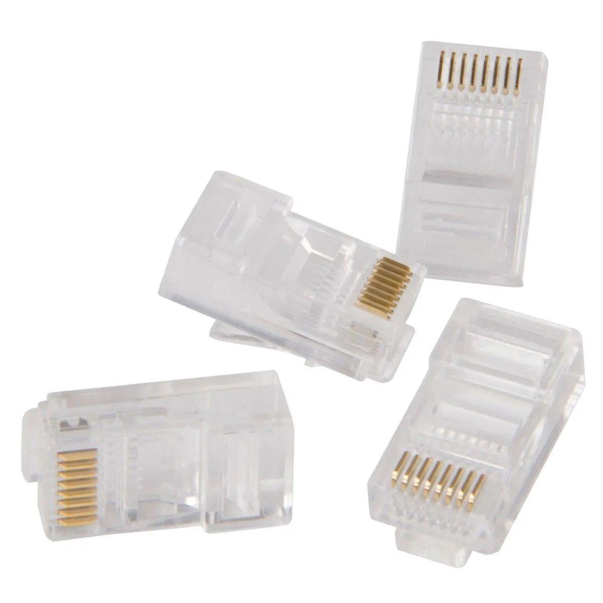 Pack 4 Conectores RJ45 Macrotel -1