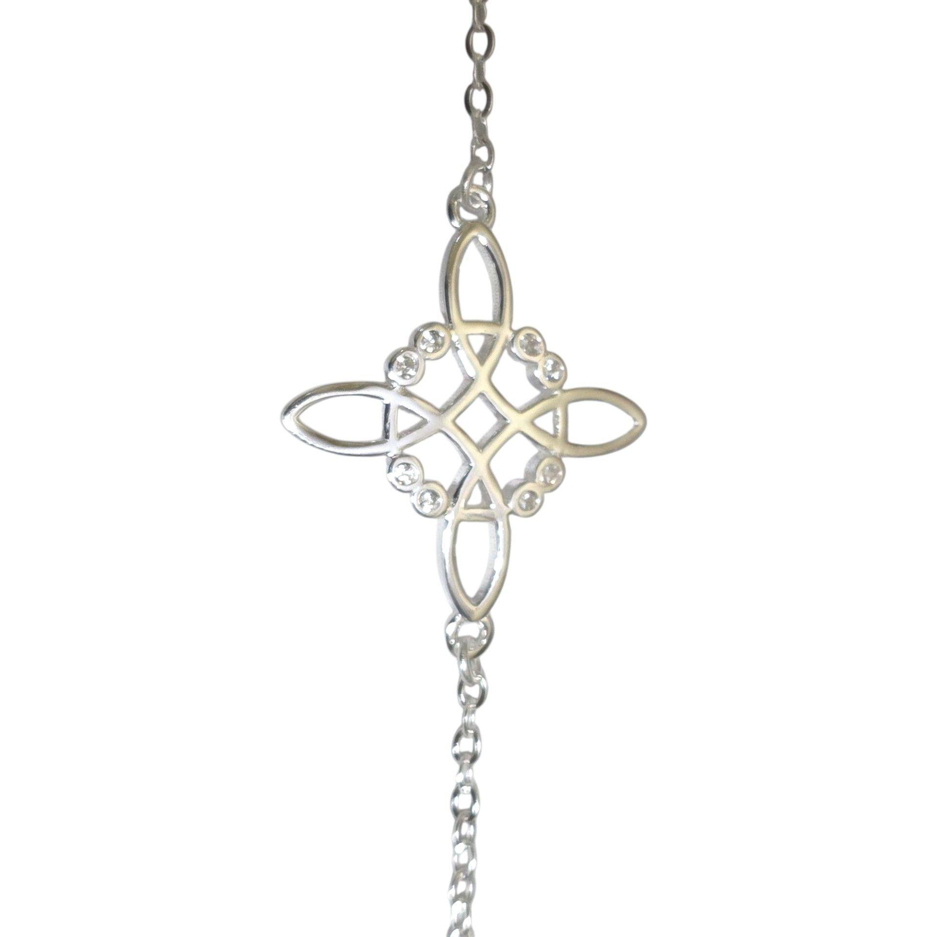 Pulsera Plata 925 Nudo de Bruja Celta Circones-2