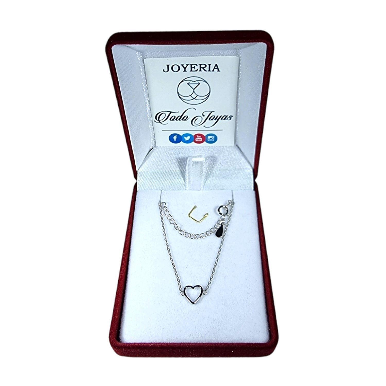 Pulsera Plata 925 Mini Corazon-4