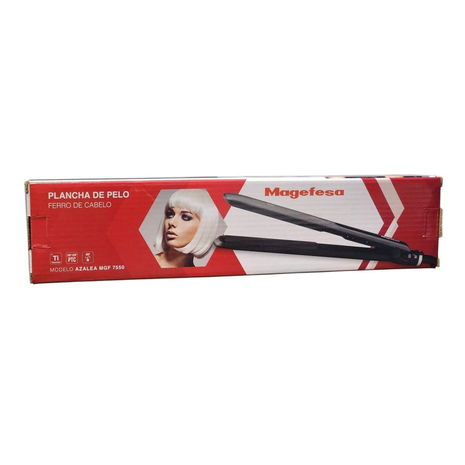 Plancha Pelo 45w Titanio 230°C Azalea MGF7550 Magefesa -3