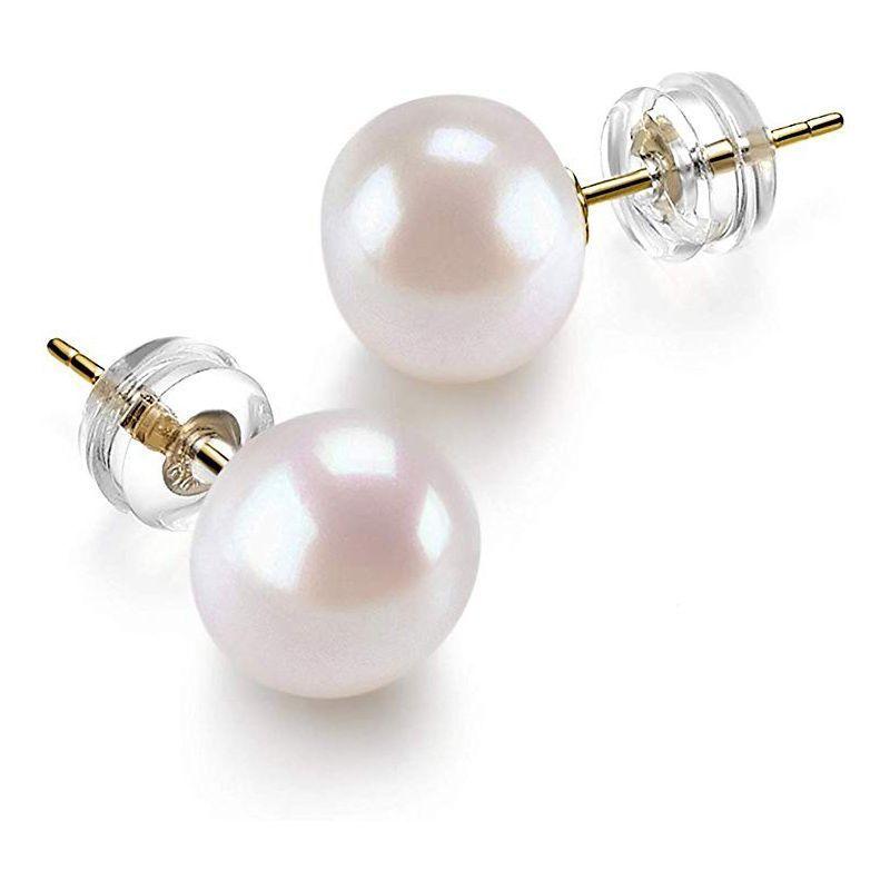 Aros Plata 925 Perla Natural-0