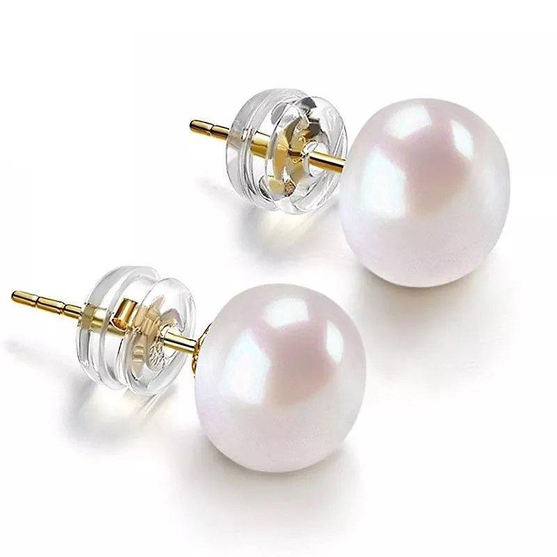 Aros Plata 925 Perla Natural-2
