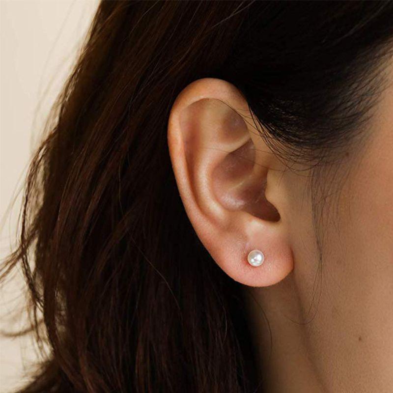 Aros Plata 925 Perla Natural-3
