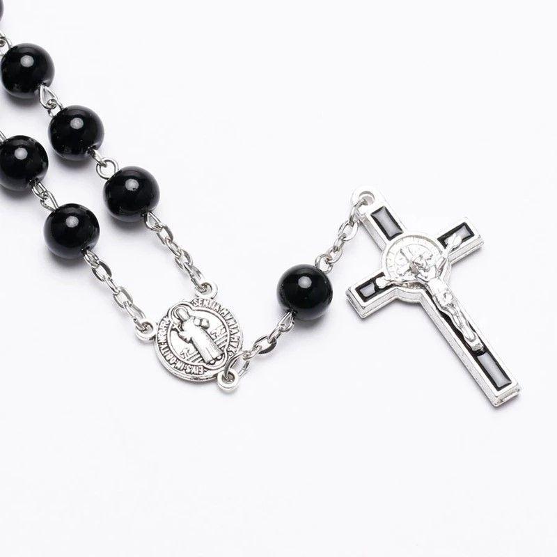 Pulsera Denario Crucifico San Benito Protector-5