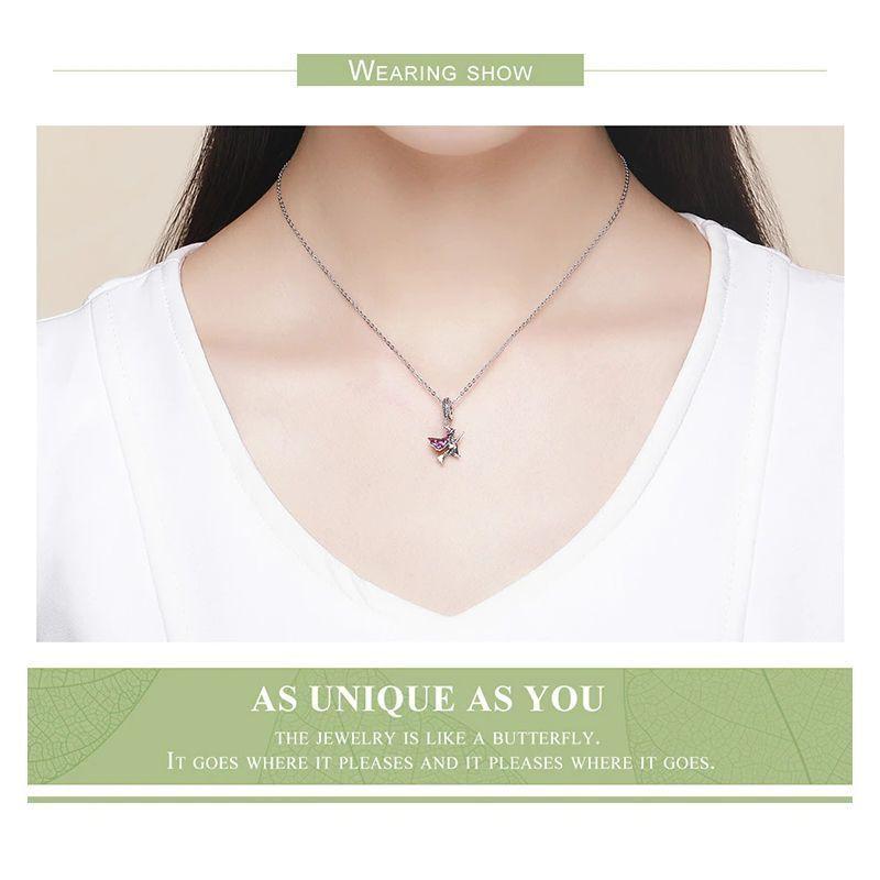 Charm Dije Plata 925 Bruja Voladora-3