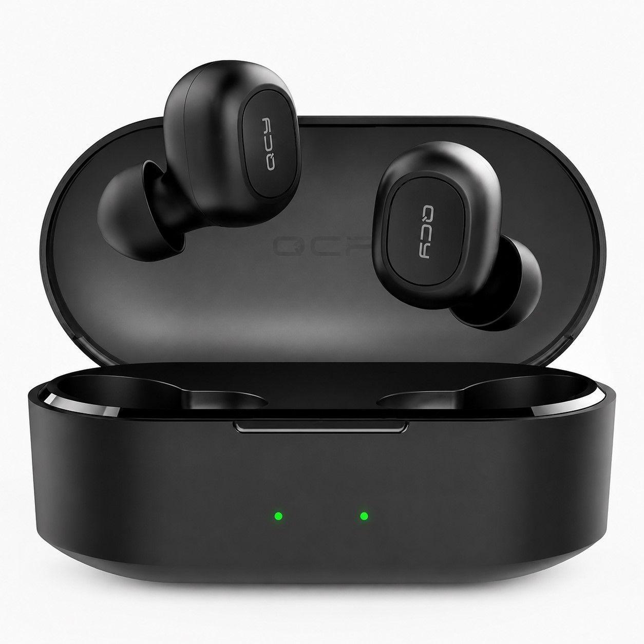 Audífonos QCY T2C True Wireless AirBuds Negros-0