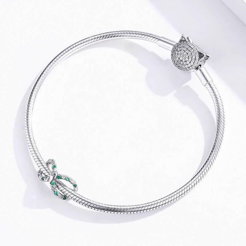 Charm Dije Plata 925 Infinto Serpiente-2