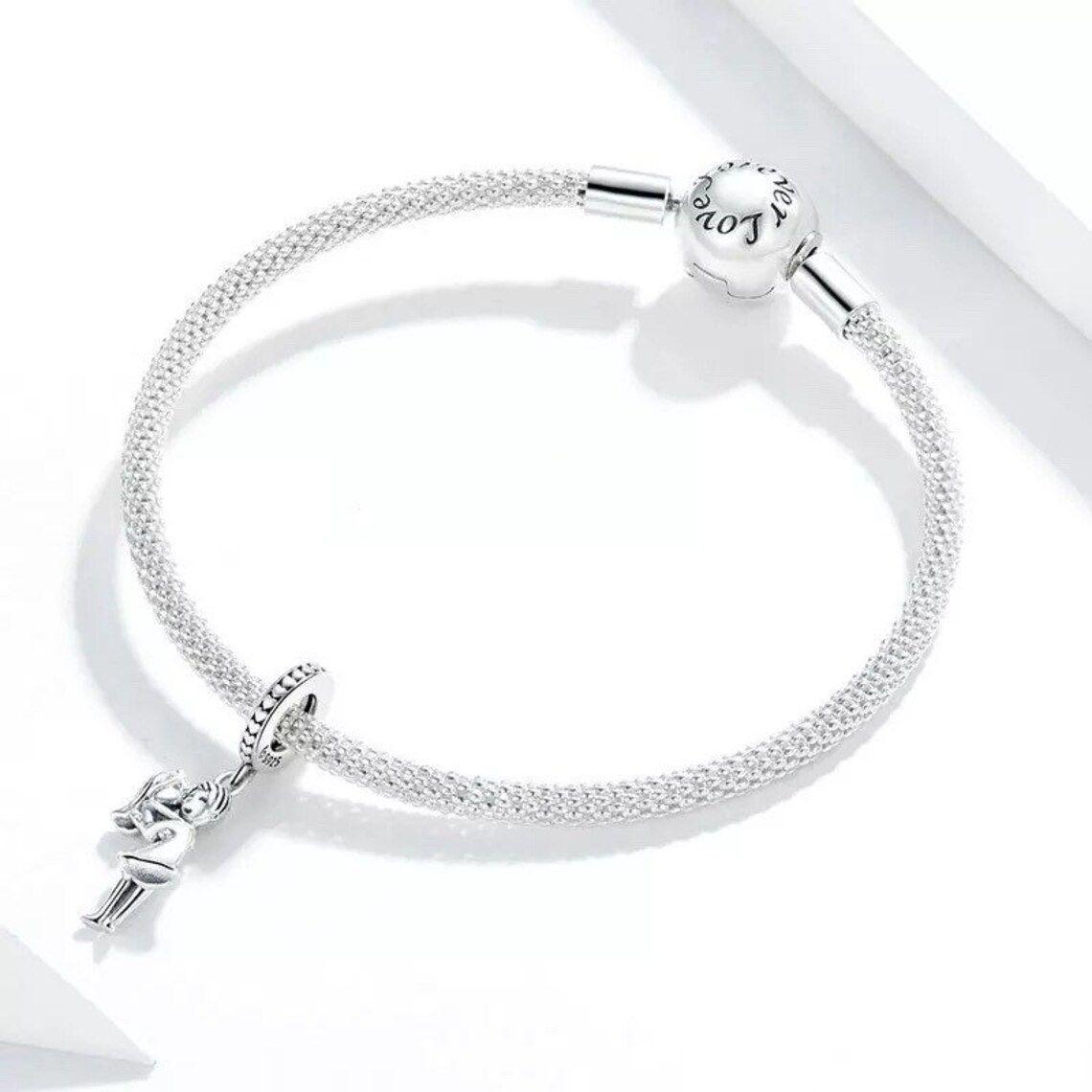 Charm Dije Plata 925 Pareja Novios 3 -2