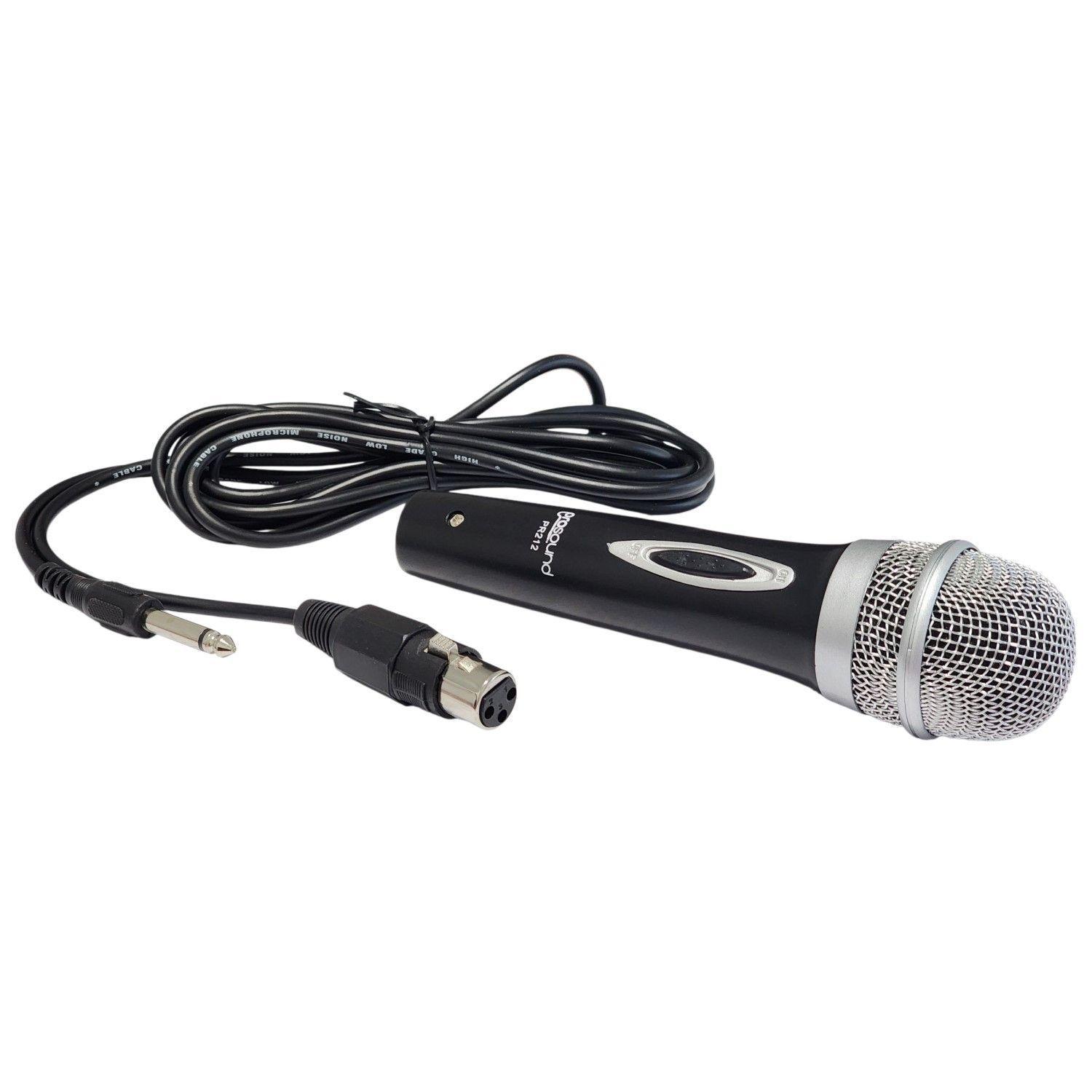 Micrófono Dinámico Profesional Unidireccional PR212 Prosound-5
