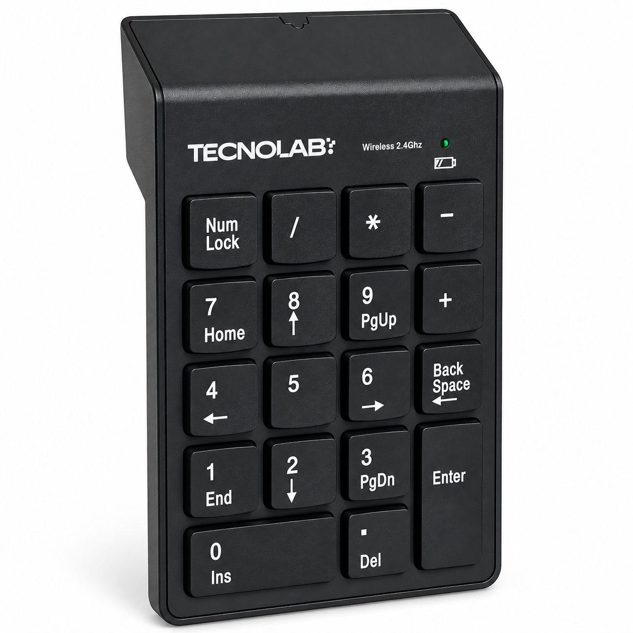 Teclado Numérico Inalámbrico Tecnolab TL859 18 Teclas-0