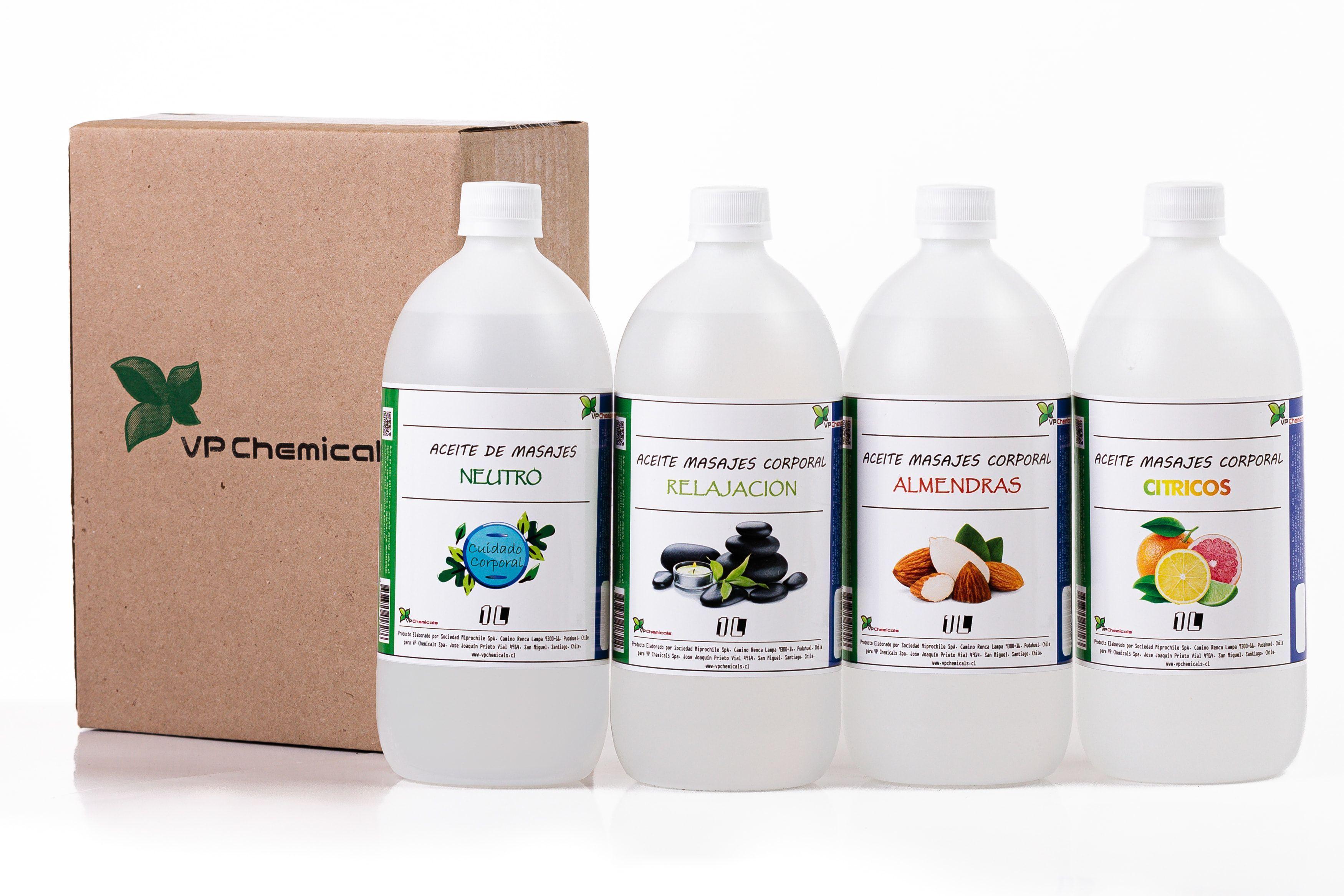 Aceite De Masajes Pack #4 De 4 Fragancias - 4 Litros-2