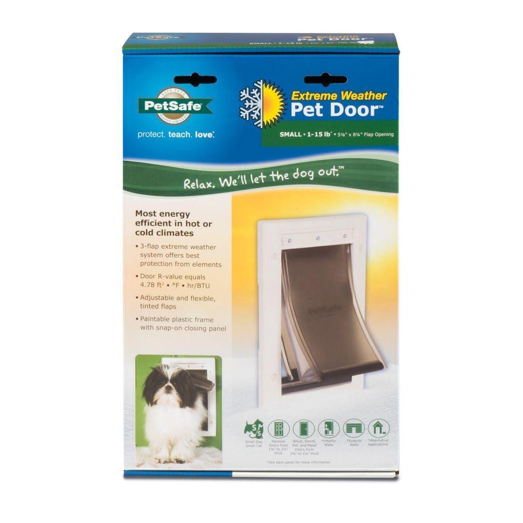 Puerta perro Pequeño para Climas Extremos-4