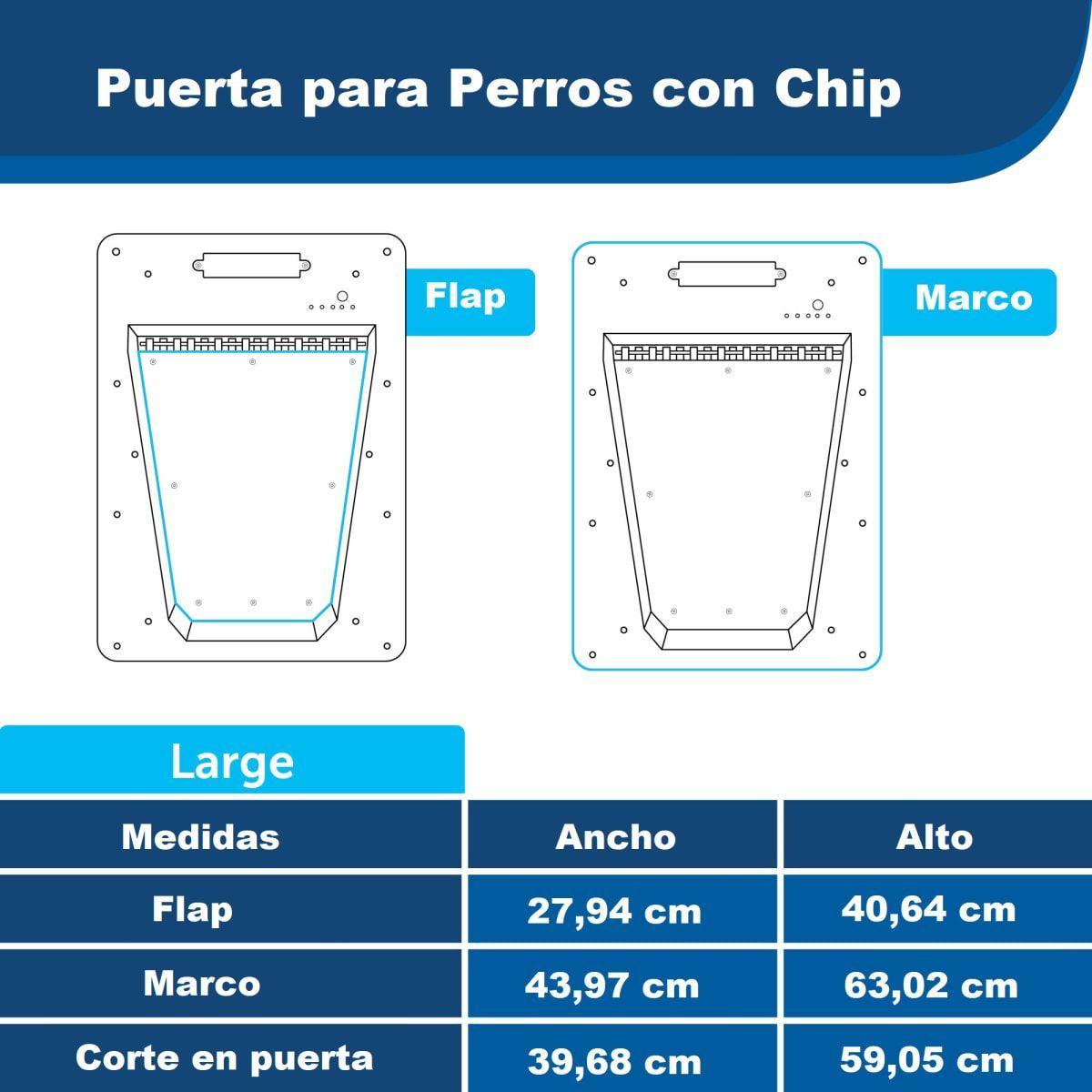 Puerta para Perros con Chip Smartdoor-2