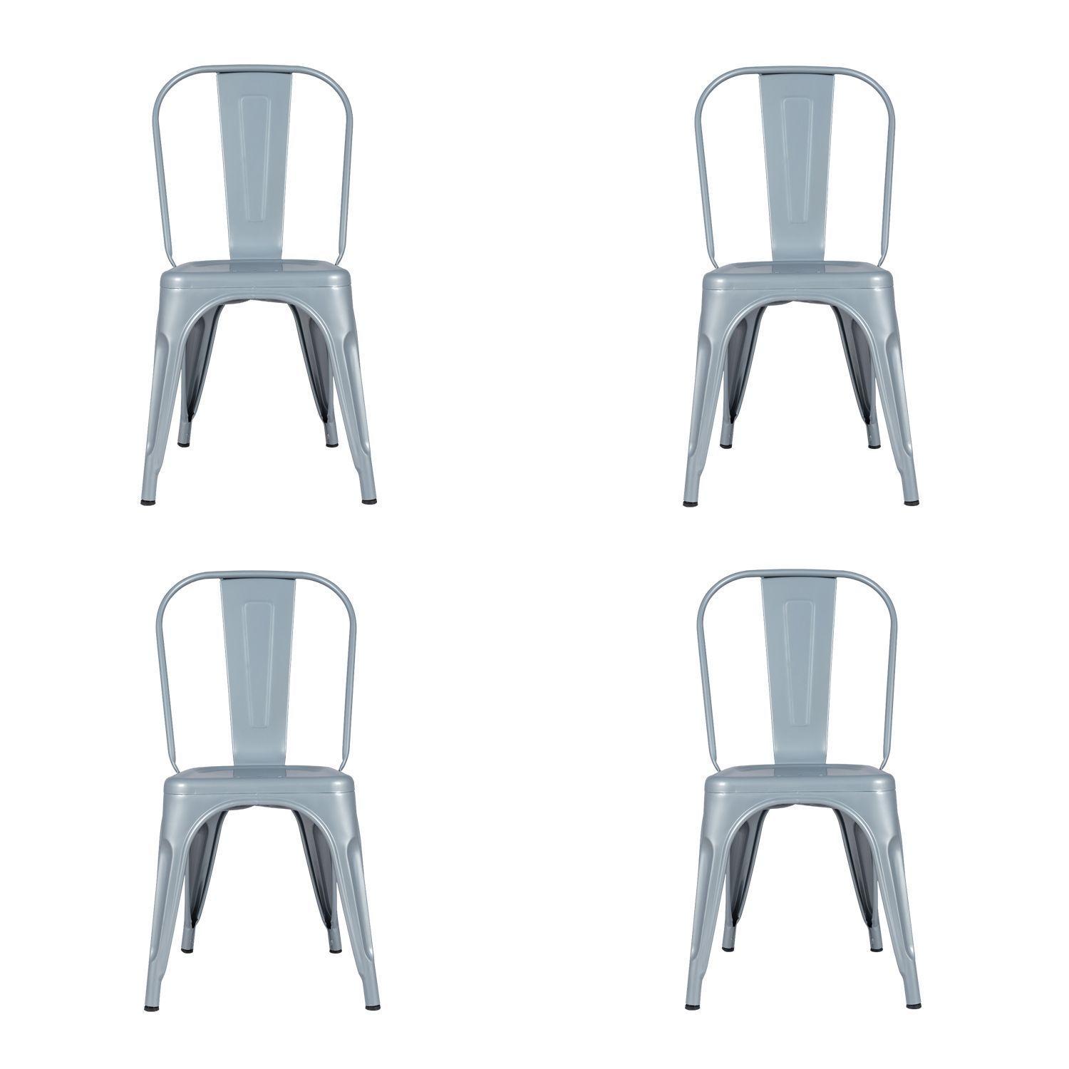 Pack 4 Sillas De Diseño Tolix París-0
